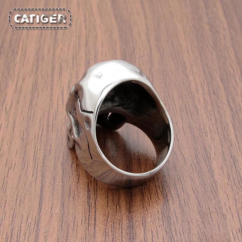 Бесплатная доставка Панк 316L нержавеющая сталь для верховой езды Властелин