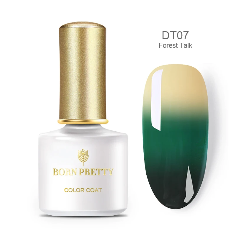 BP-DT07 BORN PRETTY термический гель лак для ногтей Температура Изменение цвета УФ гель Отмачивание гель лак для ногтей 6 мл 40 цветов нужно УФ лампа лечение - Цвет: BP-DT07