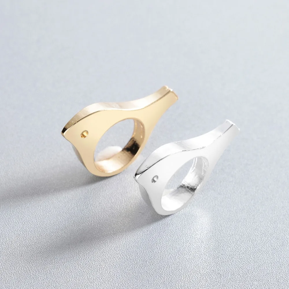 Кольцо с изображением животных для девочек ювелирное изделие кота рога мыши