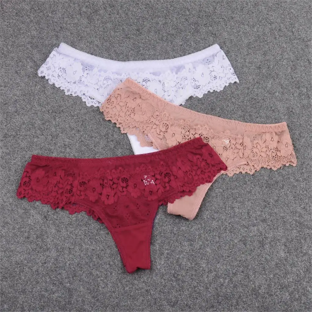 Rorychen сексуальное кружевное нижнее белье женские трусики стринги бикини размера