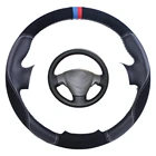 Изготовленный на заказ Чехол рулевого колеса автомобиля для Toyota Corolla 2006-2010 Matrix 2009 Auris 2007-2009 замша кожа Авто оплетка рулевого колеса