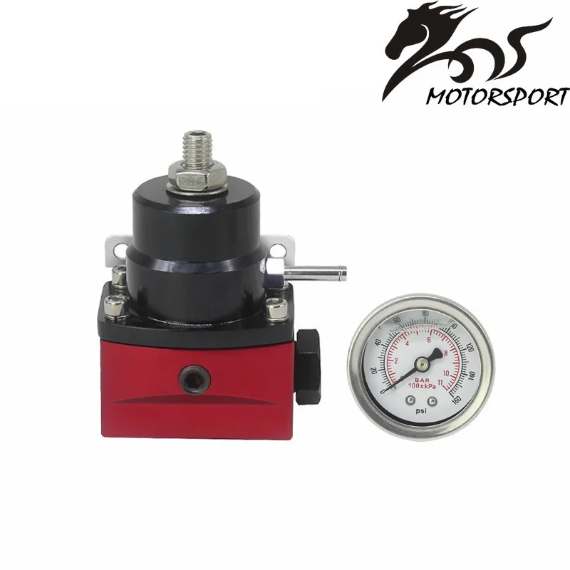

High Performance Fuel Injected Bypass Pressure Regulator 0-150 PSI Kit AN6/AN6 + oil gauge
