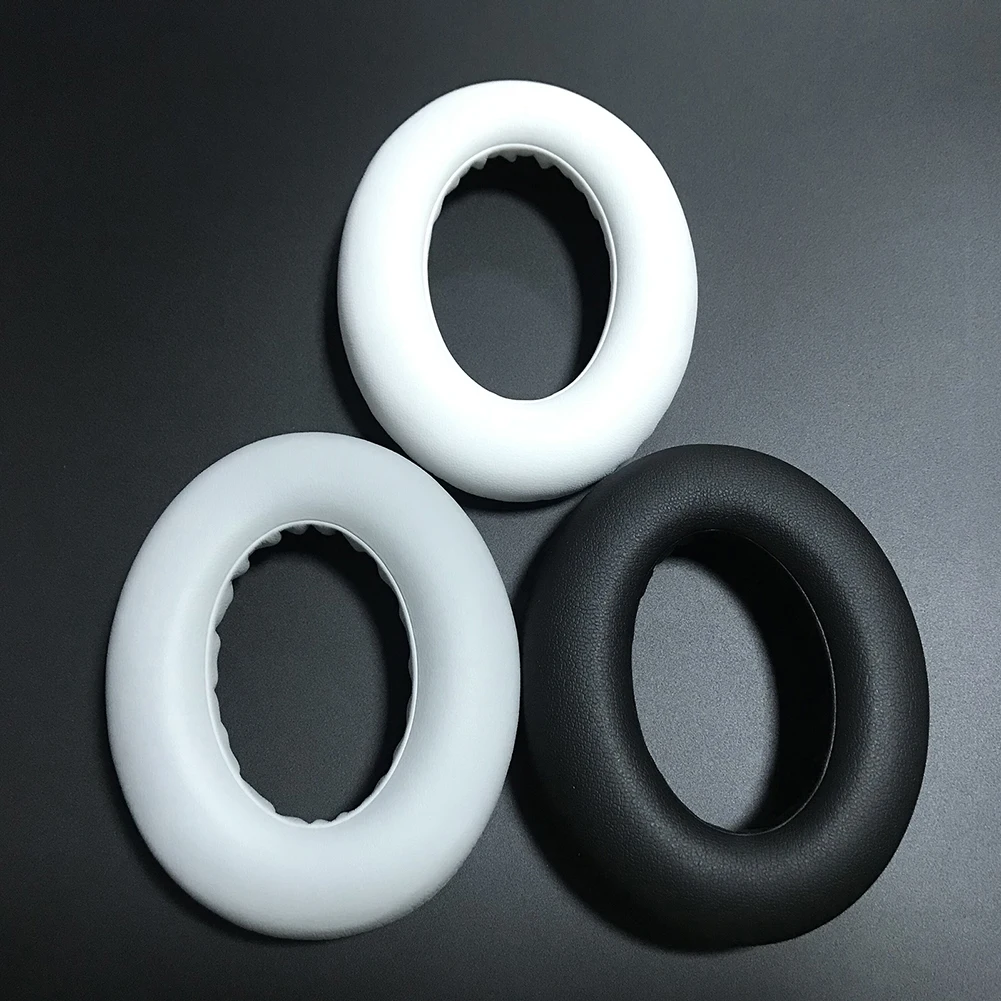 Сменные амбушюры из Протеиновой кожи поролоновые для наушников BOSE NC700 с