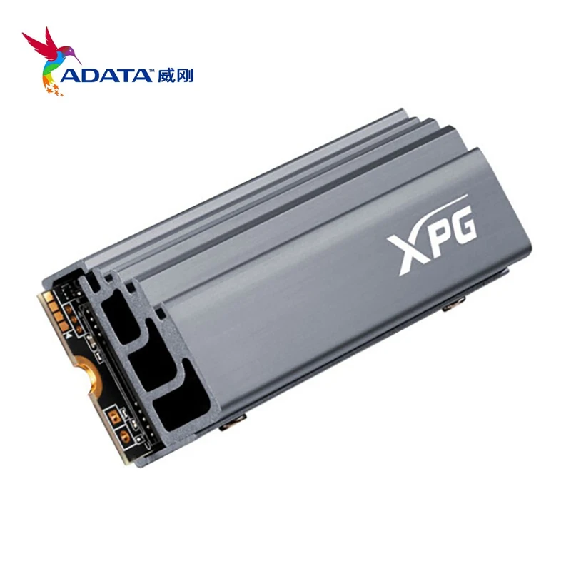 ADATA XPG GAMMIX S70 1 ТБ 2 M.2 2280 PCIe Gen 4 NVMe 7400/6400/s Внутренний твердотельный накопитель SSD |