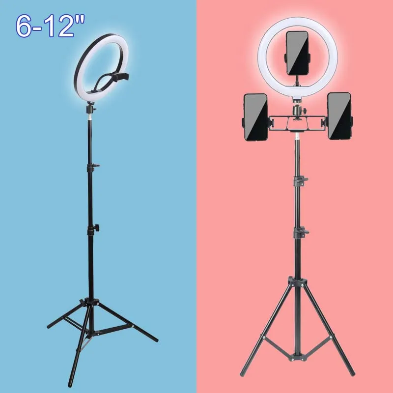 

Ringlight For Makeup Live Fill Light Ring Light LED Selfie Stand Tripod Dimmable YouTube Lamp Photo Video Camera Phone