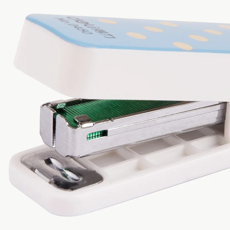 0450 Mini stapler 10 nails color fashion can book sheets of paper educational classroom supplies lab equipment | Канцтовары для