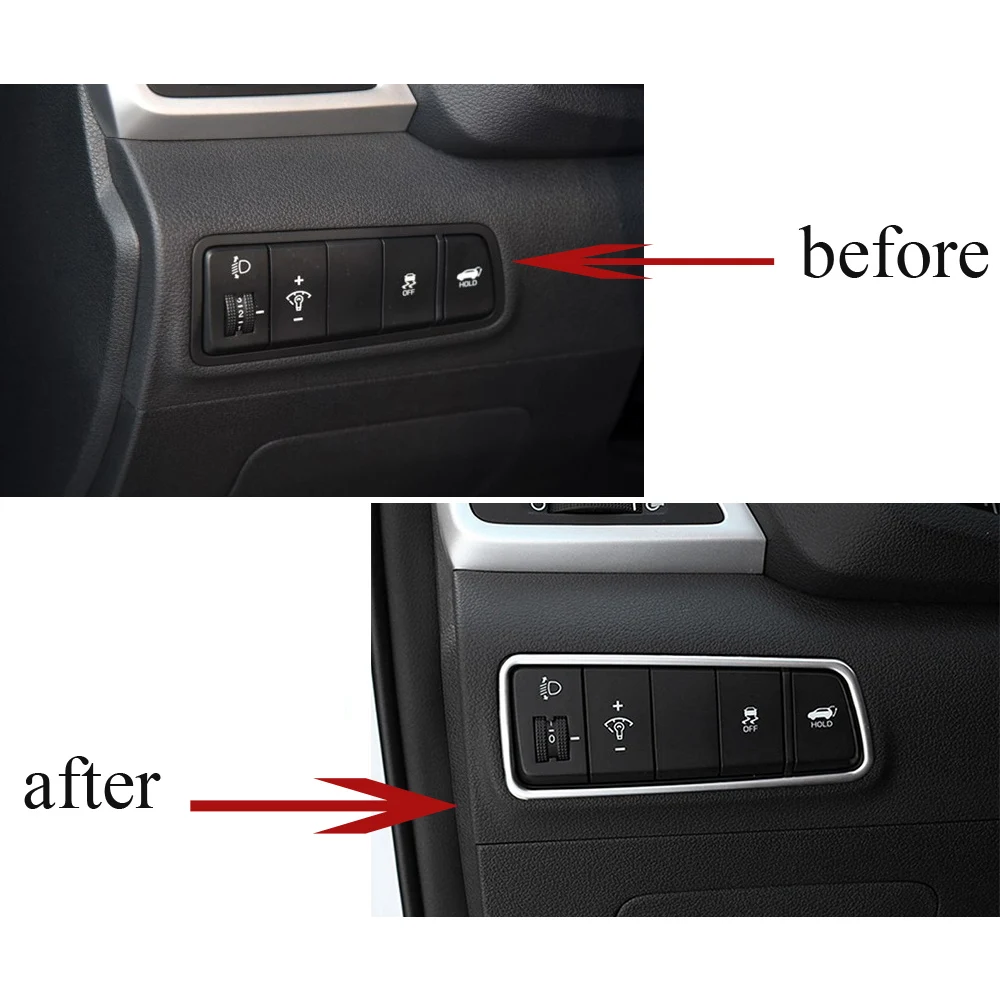 Автомобильный выключатель фар декоративный с блестками Кнопка регулировки фары