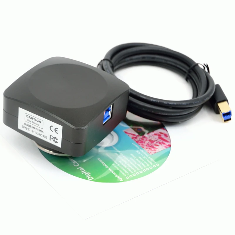 Высокочувствительный флуоресцентный микроскоп FYSCOPE 9M SONY IMX305 USB3.0 для темного поля