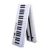 portable electronic organ 88 key folding electric piano keyboard musical instruments rechargeable battery with sustain pedal