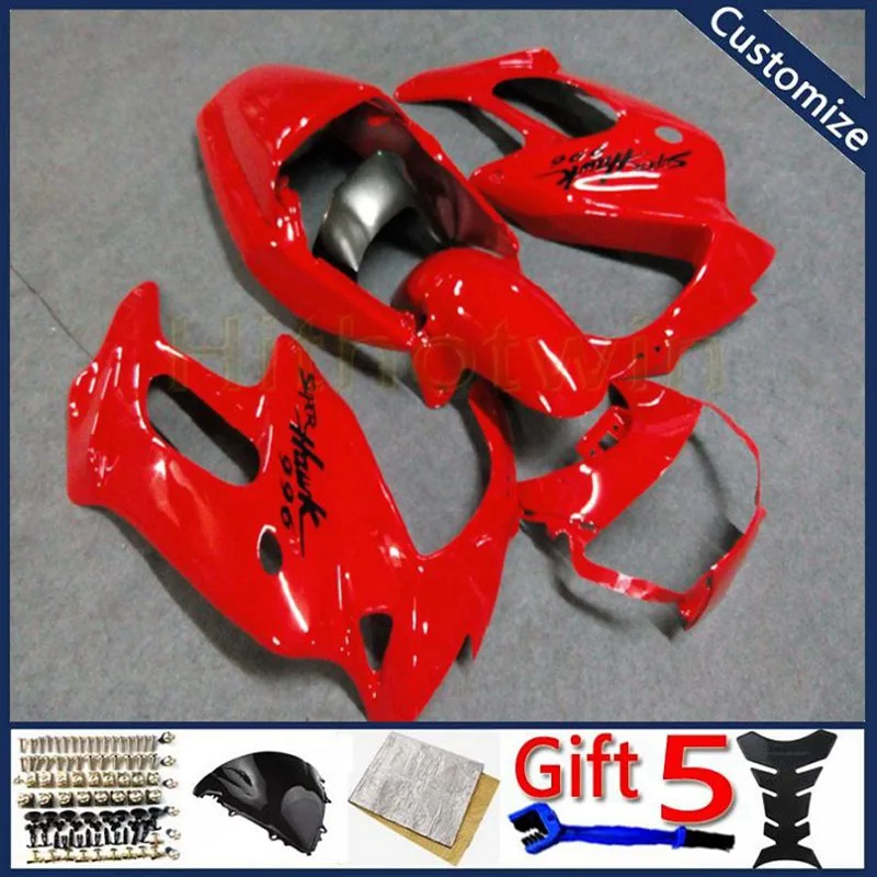 

motorcycle fairing For VFR1000F 1997 1998 1999 2000 2001 2002 2003 2004 2005 VFR 1000F motorcycle plastic cover red