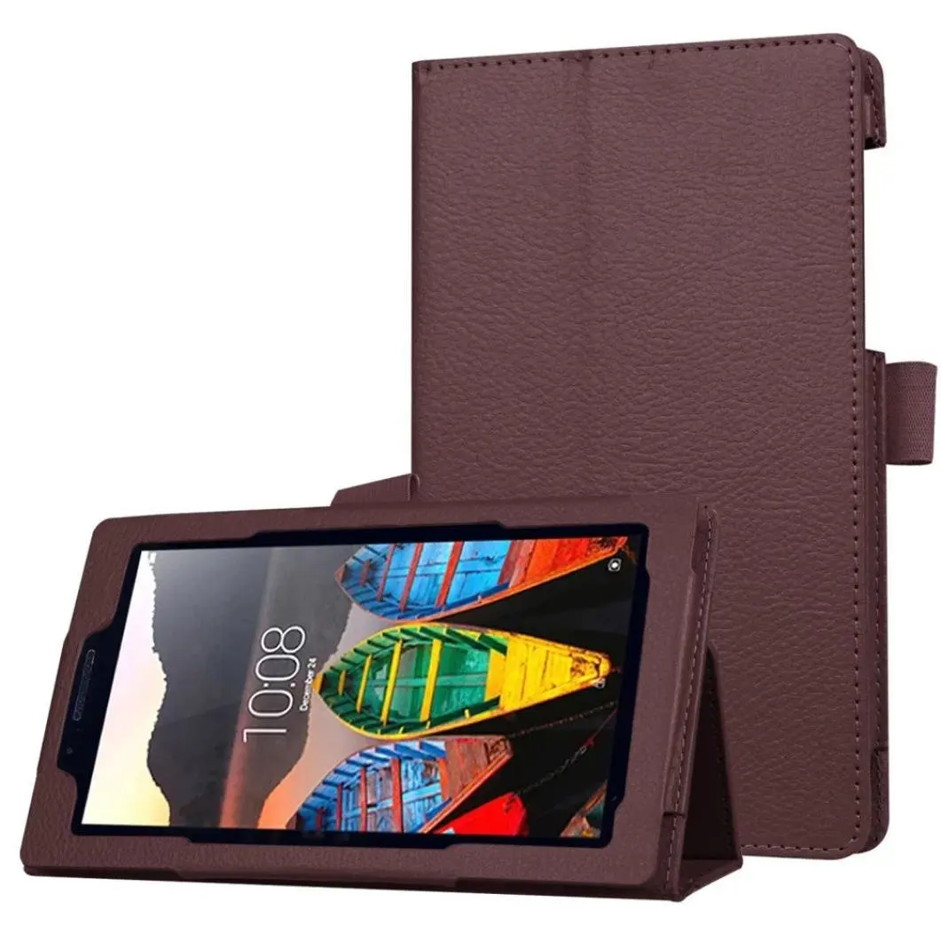 Флип-чехол из искусственной кожи для Lenovo Tab 3 710 710I 710F | Компьютеры и офис