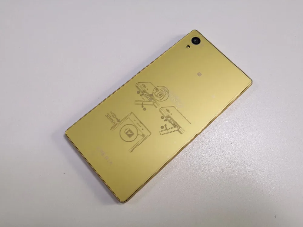 Разблокированный мобильный телефон sony Xperia Z5 E6653, 5,2 дюймов, GSM WCDMA ram, 3 ГБ rom, 32 ГБ, 4G LTE, Android, четыре ядра, камера 23 МП