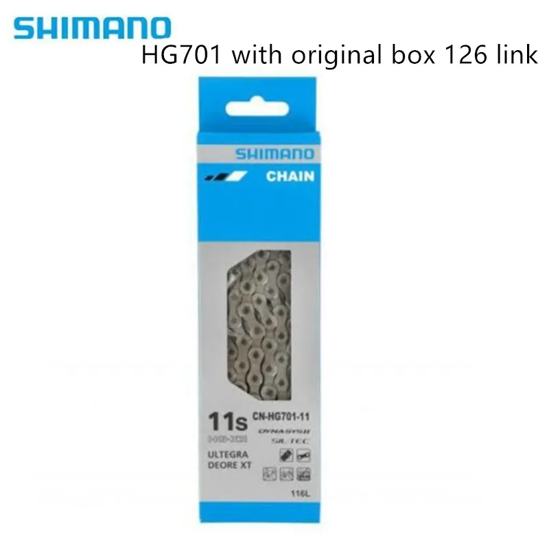 Скоростная цепь SHIMANO CN HG701 11S 116 126 link для 105 5800 R7000 Ultegra 6800 R8000 DURA ACE R9100 Аксессуары