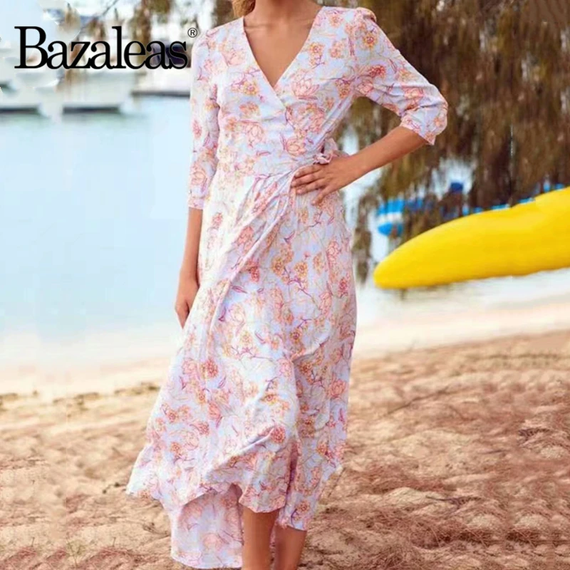 Женское светильник с запахом V-образным вырезом и полурукавом | Женская одежда