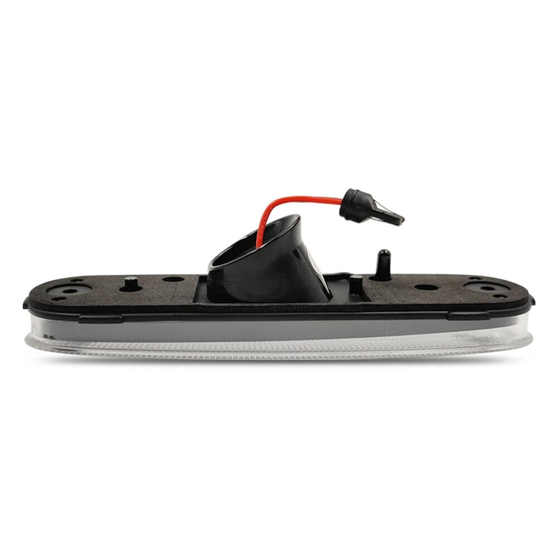 

4Pcs Car Clear Lens Led Side Marker Light Amber&Red for Mazda Miata MX-5 NA NB 1990-2005