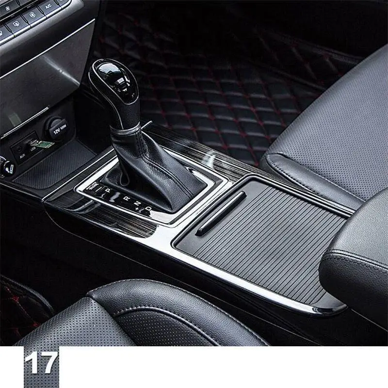 Car Control System Cup Gear Dashboard Interior Chromium Decorative Auto Decoration Covers Accessory Trim 17 FOR Hyundai Mistra | Автомобили