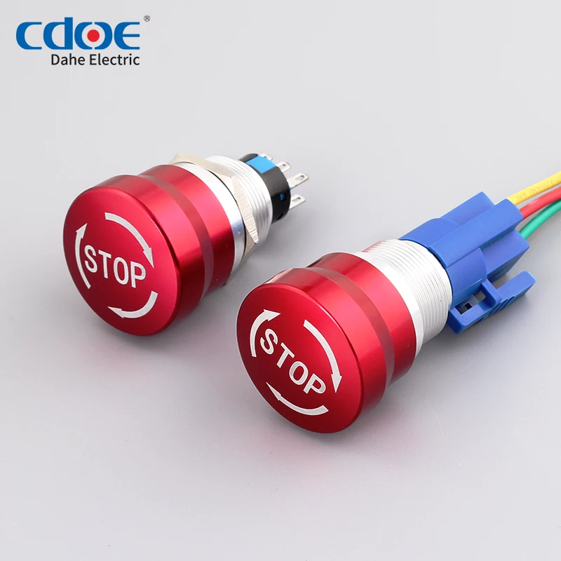 Металлическая s top Водонепроницаемая кнопка с грибовидной головкой 19/22