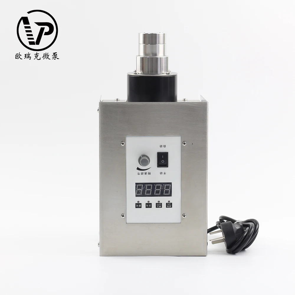 

magnetic drive chemical pump unit with a digital display panel