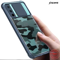 rzants for oneplus nord ce 5g case hard camouflage lens lens protect slim crystal clear cover