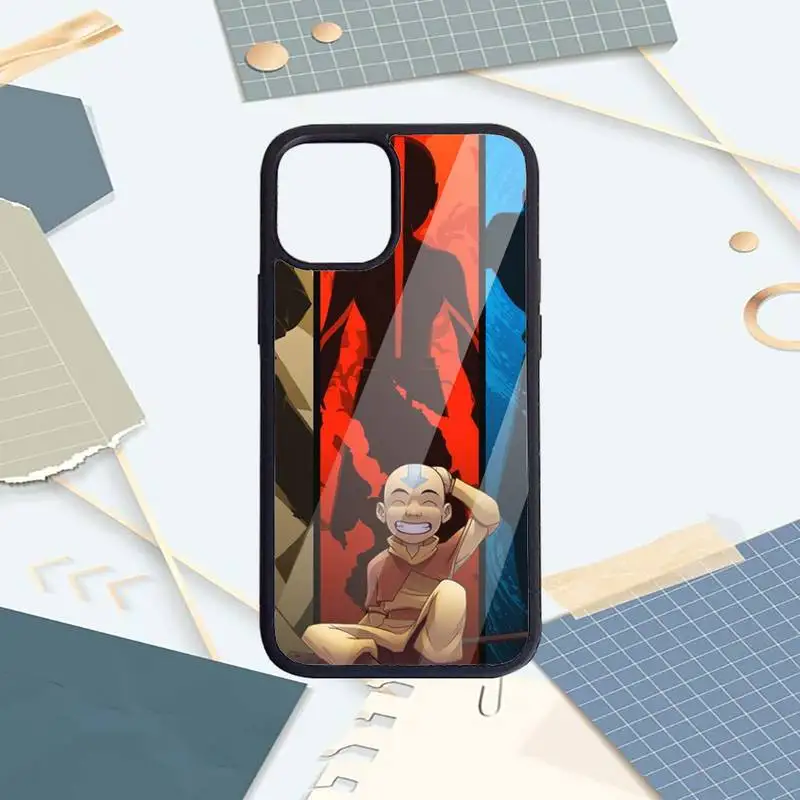 

Avatar The Last Airbender anime Phone Case PC for iPhone 11 12 pro XS MAX 8 7 6 6S Plus X 5S SE 2020 XR Luxury brand shell funda