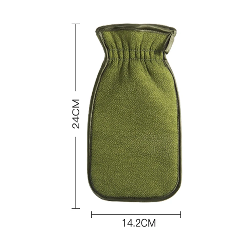 Банное полотенце детское двухстороннее домашнее с оттертостями хорошо