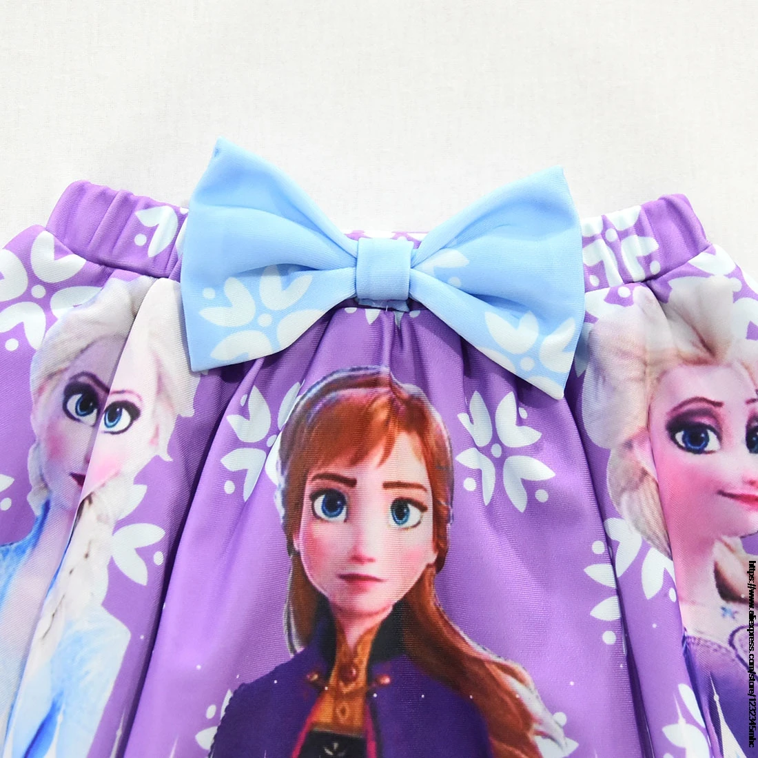 Купальник для девочек Disney Frozen Elsa летний купальник с оборками Детский комплект из