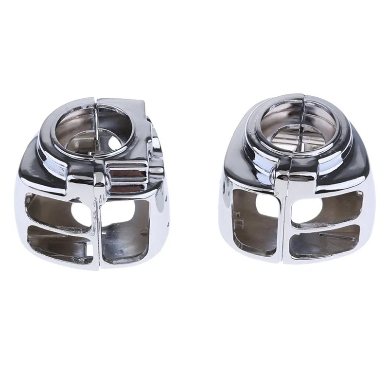 

Chrome Handlebar Switch Housings Cover Kit for Softail 09-13