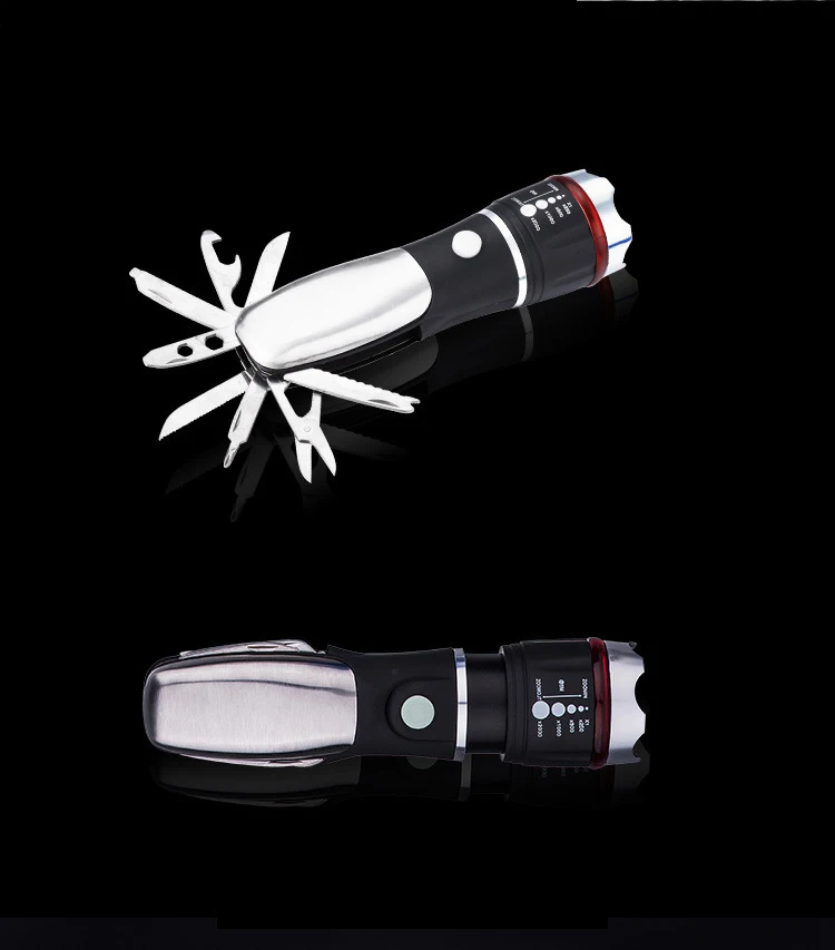 

XP806/1W high-power telescopic focusing multi-function combination tool flashlight Litwod