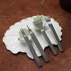 Дырокол для кожи, 4 шт., дырокол, алмазные сумки для кошелька, сделай сам, инструменты для поделок, 1246 зубец для шитья, набор для зубила