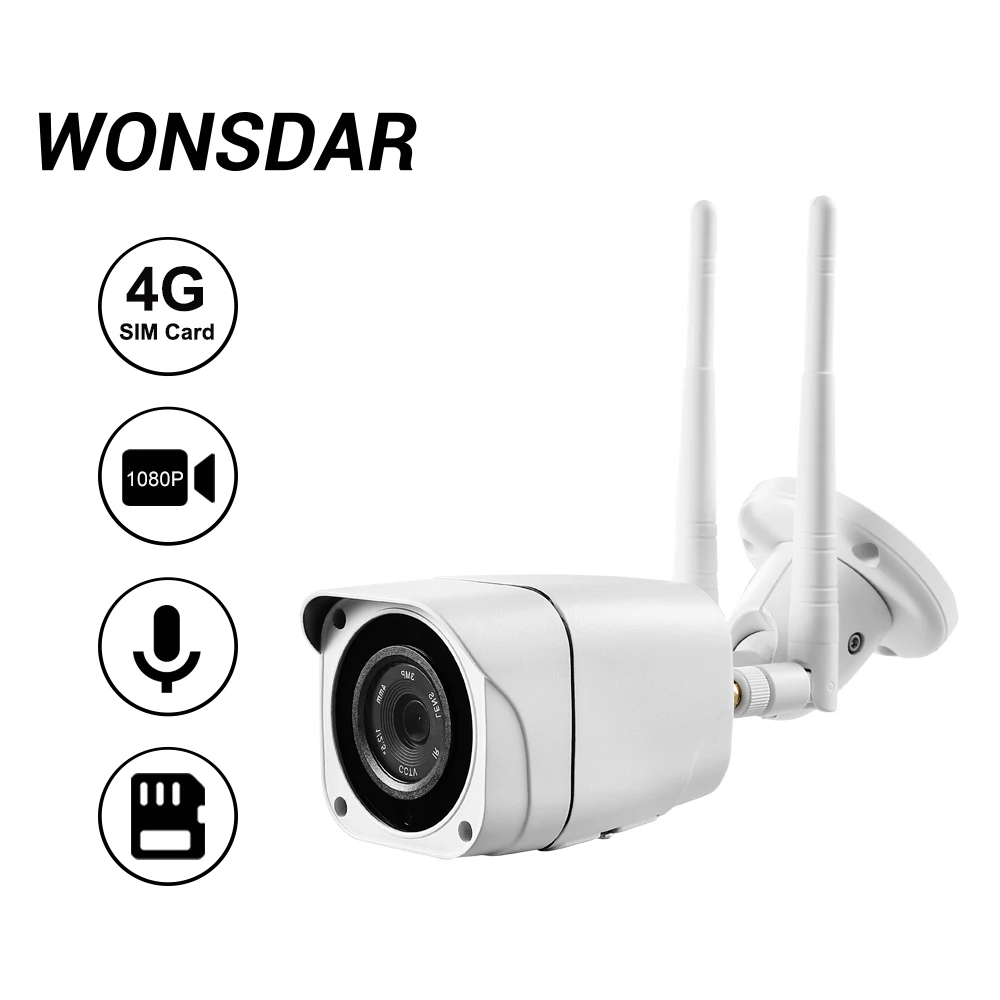 3g 4G sim-карта камера 1080P HD ик ночное видение наружная камера беспроводной CCTV безопасности P2P Onvif CamHi App View