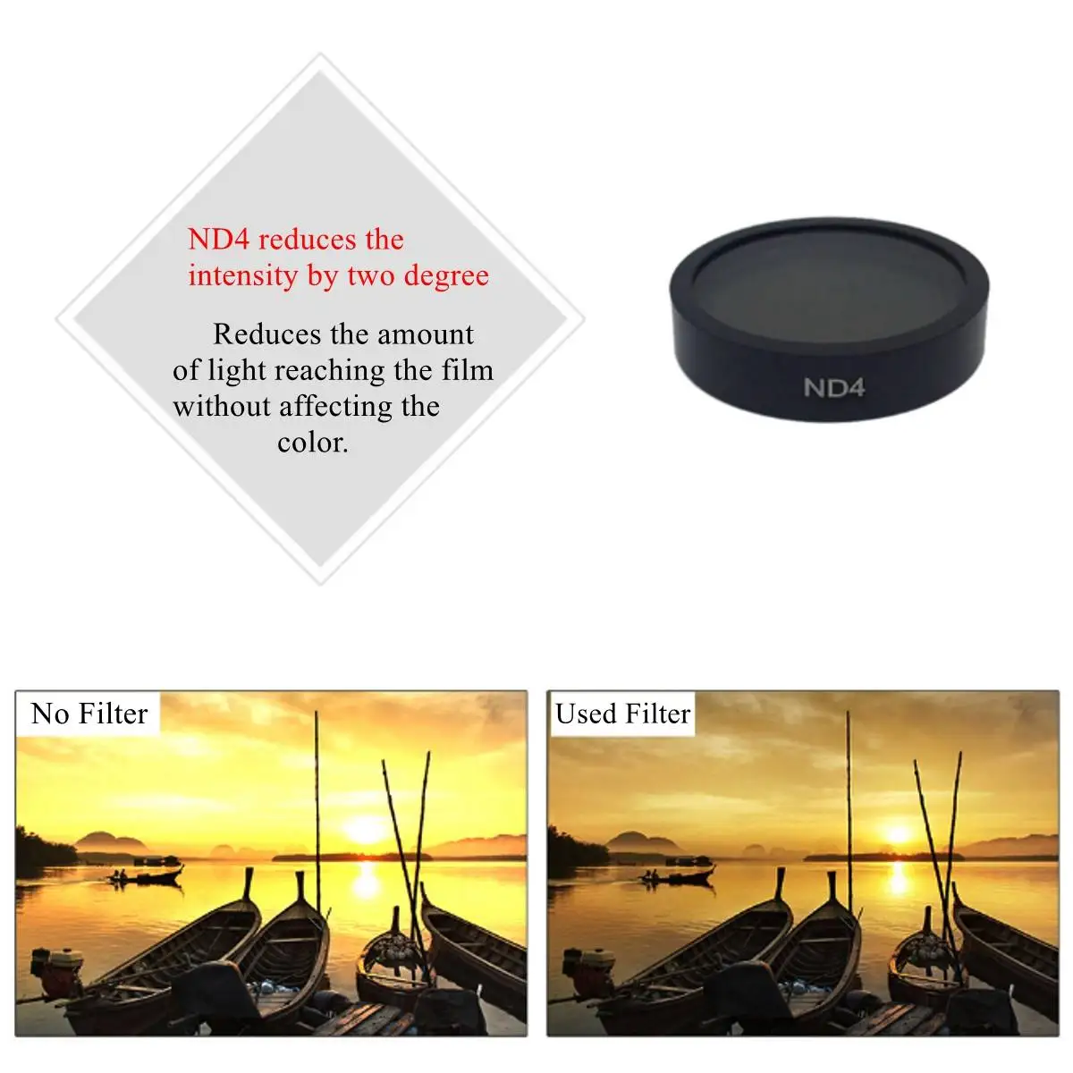 

6pcs Camera Lens UV+CPL+ND4/8/16 Filter Protect for DJI Phantom 4/Phantom 3 Pro/Advanced RC438