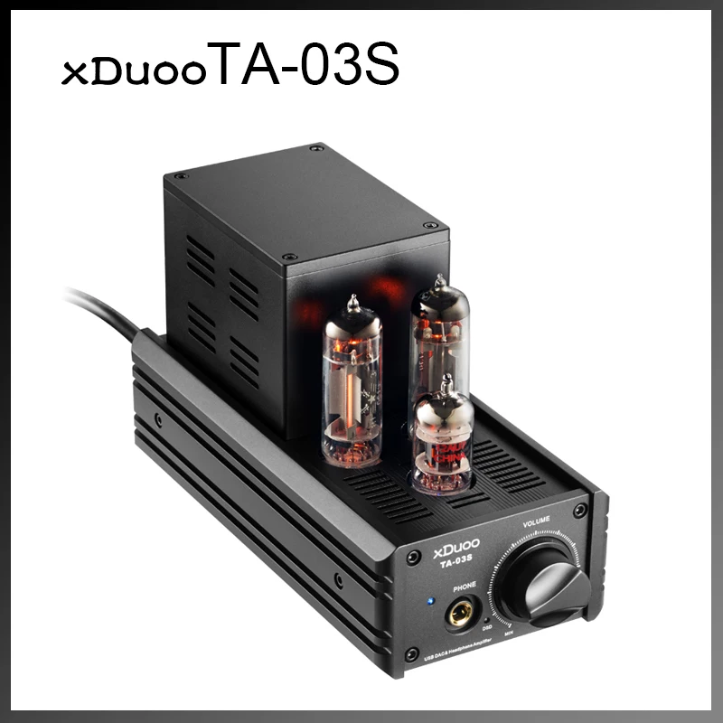 XDUOO TA-03S CS4398 * 2 XMOS PCM 32 бит/192 кГц встроенный DSD128 USB DAC ламповый усилитель для