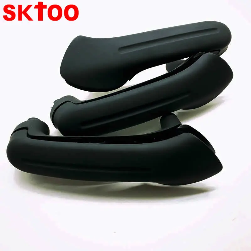 Черная внутренняя дверная ручка 3 шт. бесплатная доставка для Volkswagen Jetta Bora Golf 4 VW