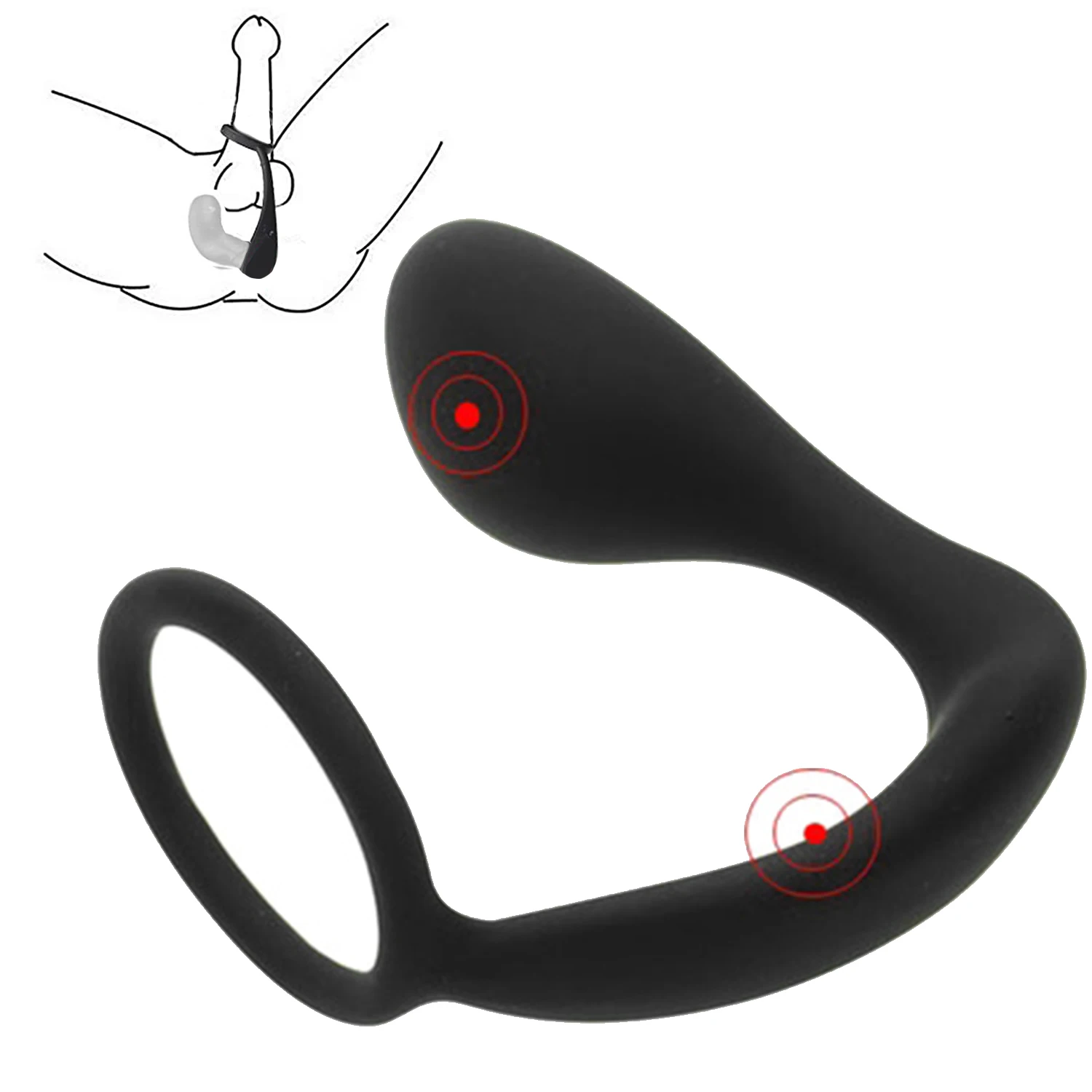 Массажер простаты для мужчин игры взрослых Анальная пробка Реалистичная Вагина