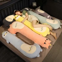 120cm plush animal sleeping comfort long leg clip pillow bearpenguindinosaur soft stuffed toy doll girlfriends xmas gift