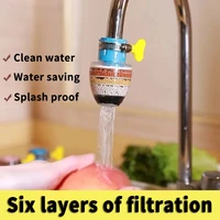 activated carbon faucet water filter for kitchen supplies splash proof shower sprinkler outlet tap water purifier magnetized