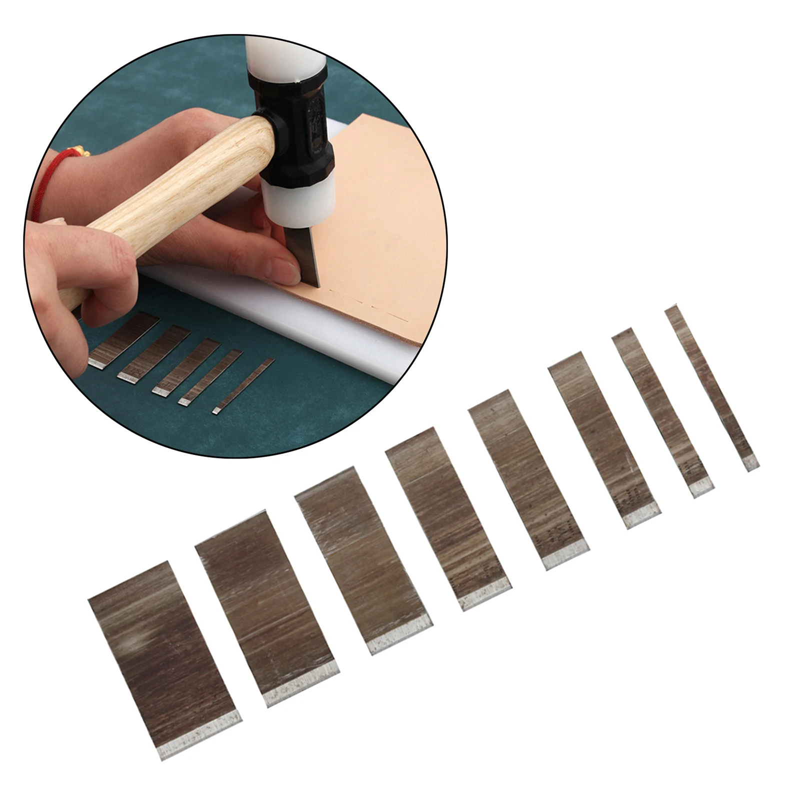 8 шт. стальной кожаный штамповочный резак форма формы шаблон для тиснения