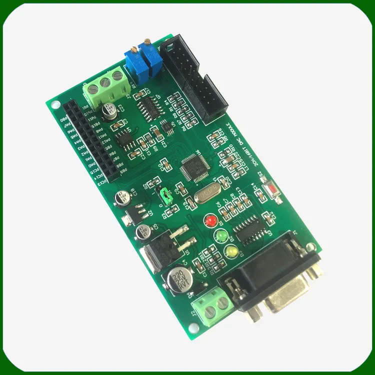 Двойная 16-битная серийная фотомагнитола STM32 MCU макетная плата с высокой точностью