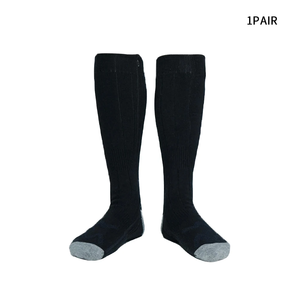 

Women Men Skiing Adjustable Temperature Rechargeable Battery Electric Camping Outdoor Warm Hiking Soft Heated Socks Washable