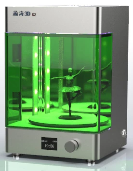 Светодиодная вращающаяся отверждающая коробка для 3D-принтера kelant photon elegoo