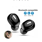 Новые миниатюрные беспроводные наушники Bluetooth 5,0, спортивные наушники-вкладыши с микрофоном, гарнитура для режима свободные руки, наушники-вкладыши для Samsung, Huawei, все наушники для телефона