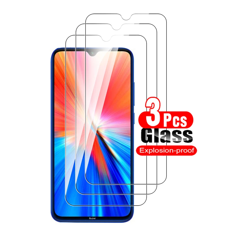 3 шт. для xiaomi redmi note 8 2021 закаленное стекло полная проклейка Защита экрана защитная