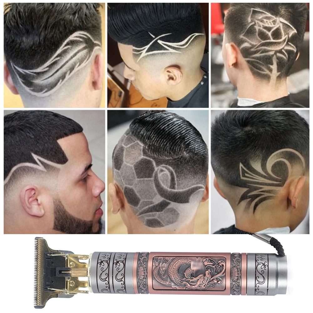 

Electric hair trimmer USB Rechargeable Hair Clipper Cordless Shaver Trimmer 0mm for Men Barber Hair Cutting haircut Styling tool