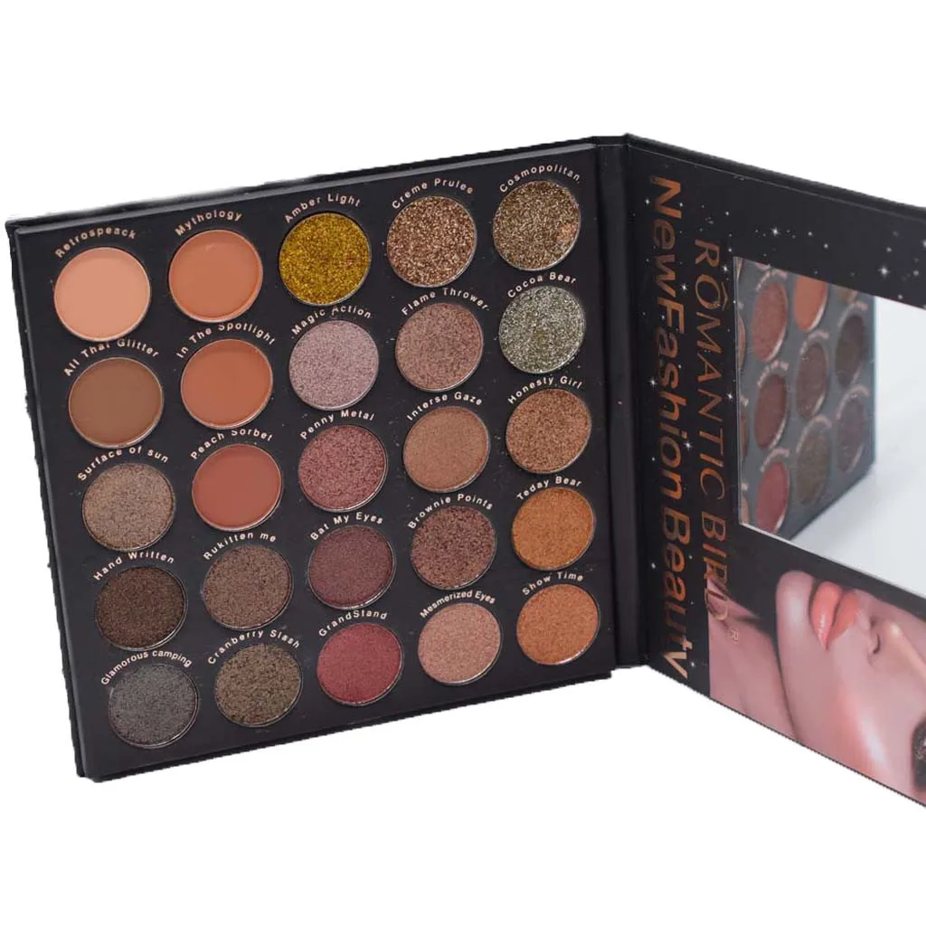 New Fashion Shimmer Matte Eye Shadow Palette Makeup Natural Make Up Cosmetic Tools Pigment Eyeshadow Palet Палитра теней |