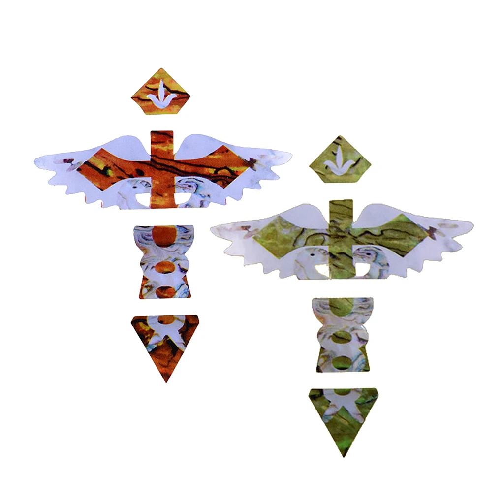 Лучшие DIY гитарный бас гриф наклейка с надписью Инкрустация Стикер|Детали и