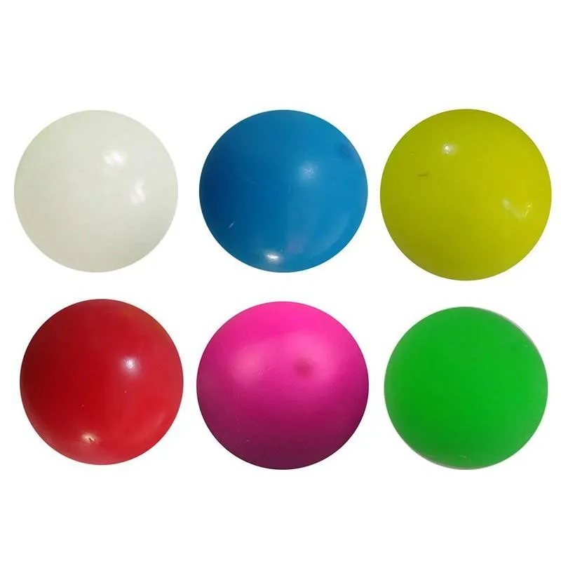 

Stress Relief Catch Throw Ball Children's Decompression Toys Sticky Squash Ball For Kids Child Birthday Anti-stress Gifts
