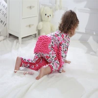 2020 new popular baby climbing suit infant jumpsuit mop wear lazy crawling