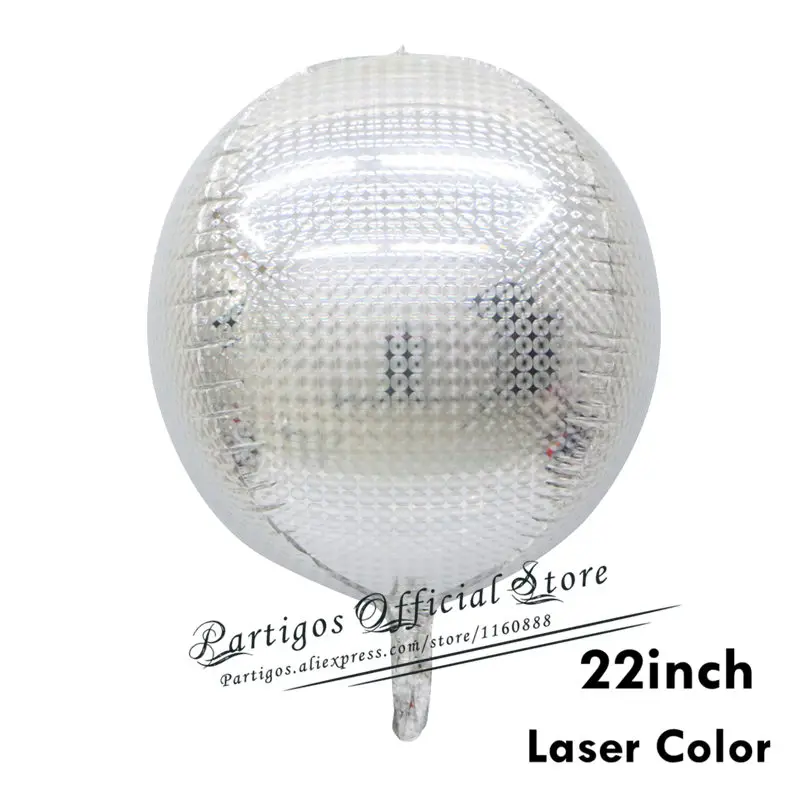 20pcs laser PolkaDot 20 штук, 22 дюйма, 4D шары для дискотеки, металлические шары, Лазерная Фольга, воздушный шар, Свадебный декор, 80 s, 90 s, Ретро стиль, популярные вечерние шары, декор в стиле рок-н-ролл - Цвет: 20pcs laser PolkaDot