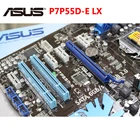 Материнская плата ASUS P7P55D-E LX DDR3 16 ГБ для Intel P55 P7P55DELX LGA 1156, для настольного ПК, материнская плата SATA III PCI-E X16, бу