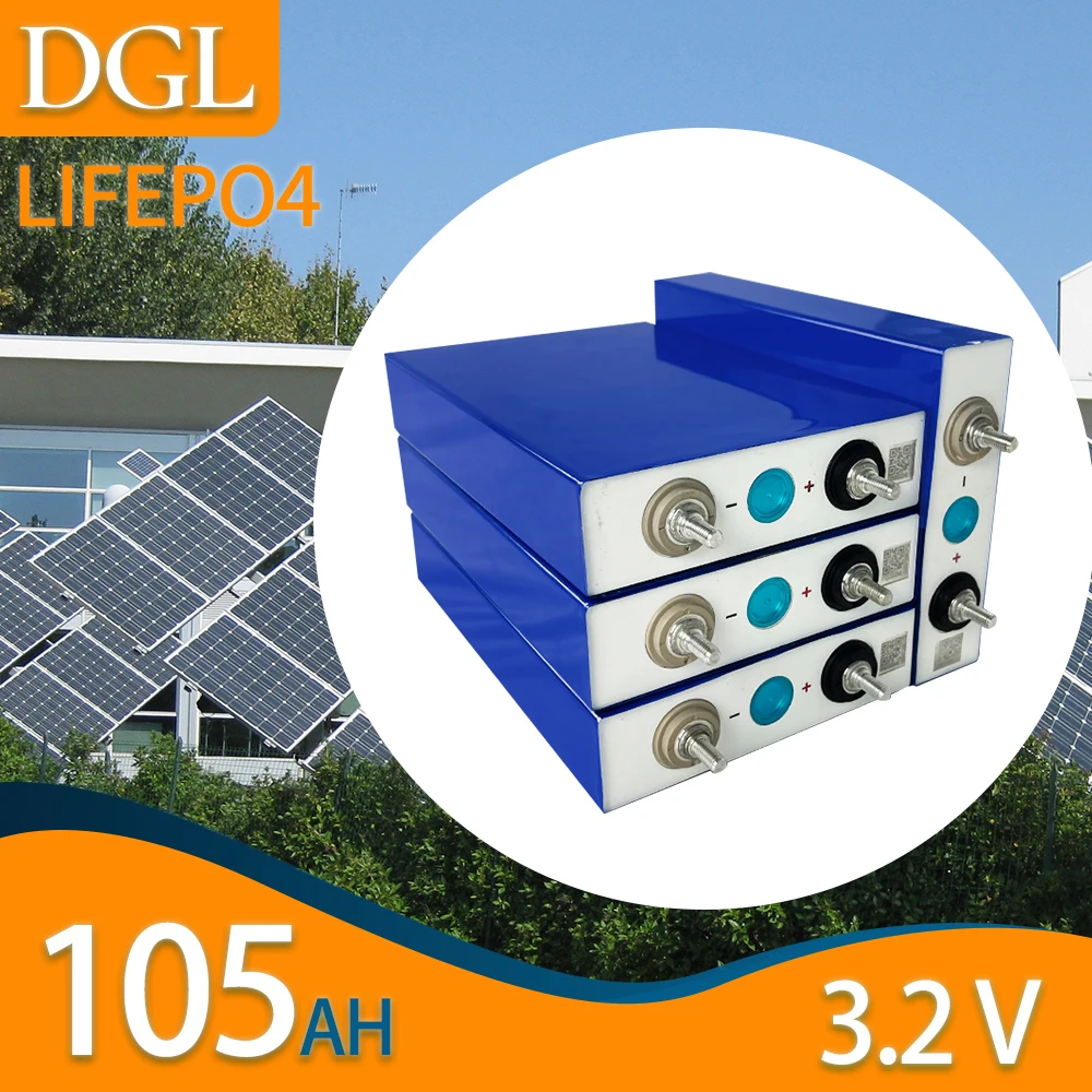 

DGL Gread A 48 шт. 3,2 В Ач LiFePO4 аккумулятор новый бренд DIY 12 в 24 в 48 в перезаряжаемый аккумулятор глубокий цикл с бесплатным ЕС